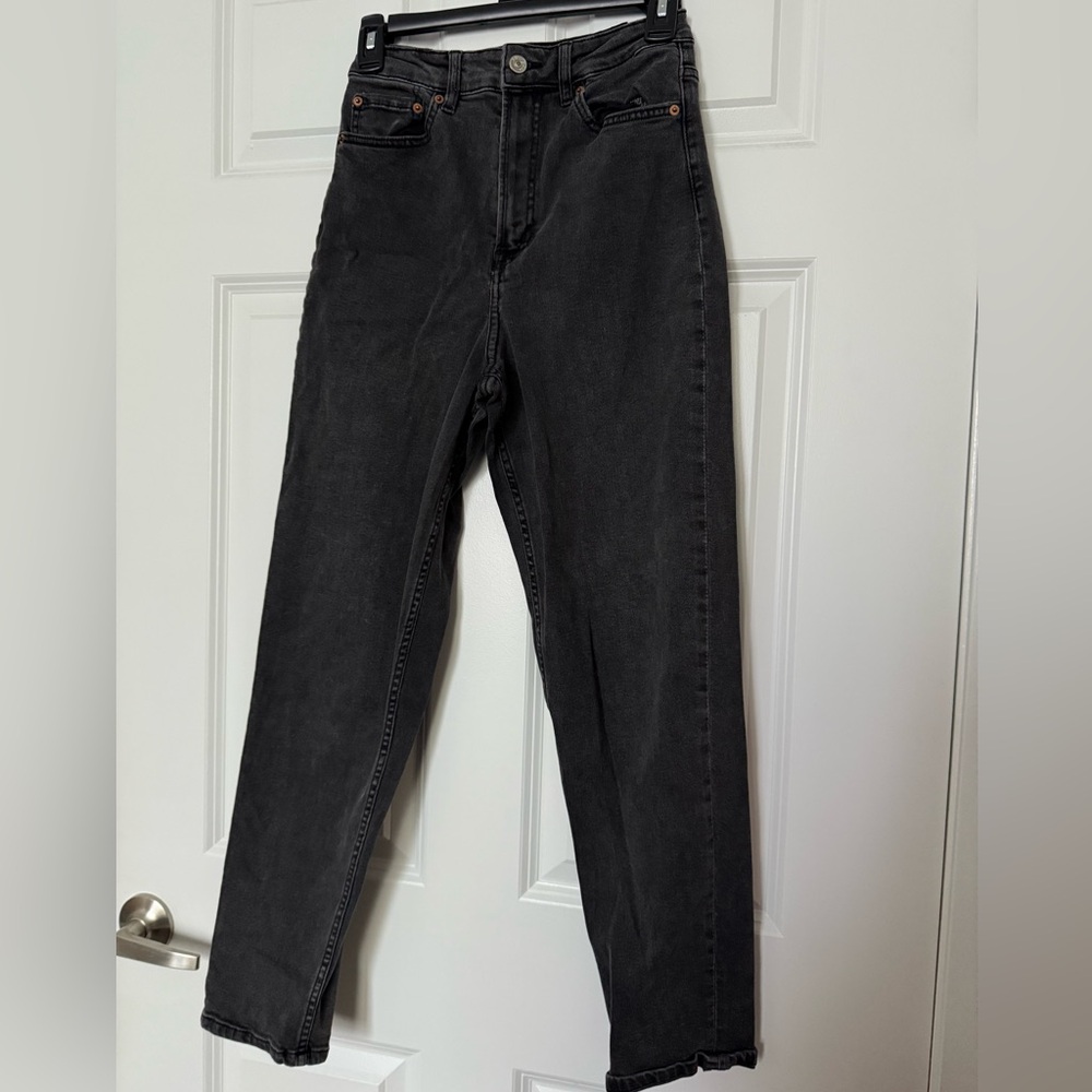 H&M Black High Rise Women Jeans